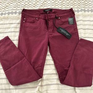 Burgundy Liverpool brand skinny jeans. New with tags.